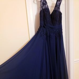 Formal floor length dress